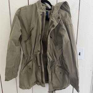 American Eagle Outfitters Khaki Utility Jacket
